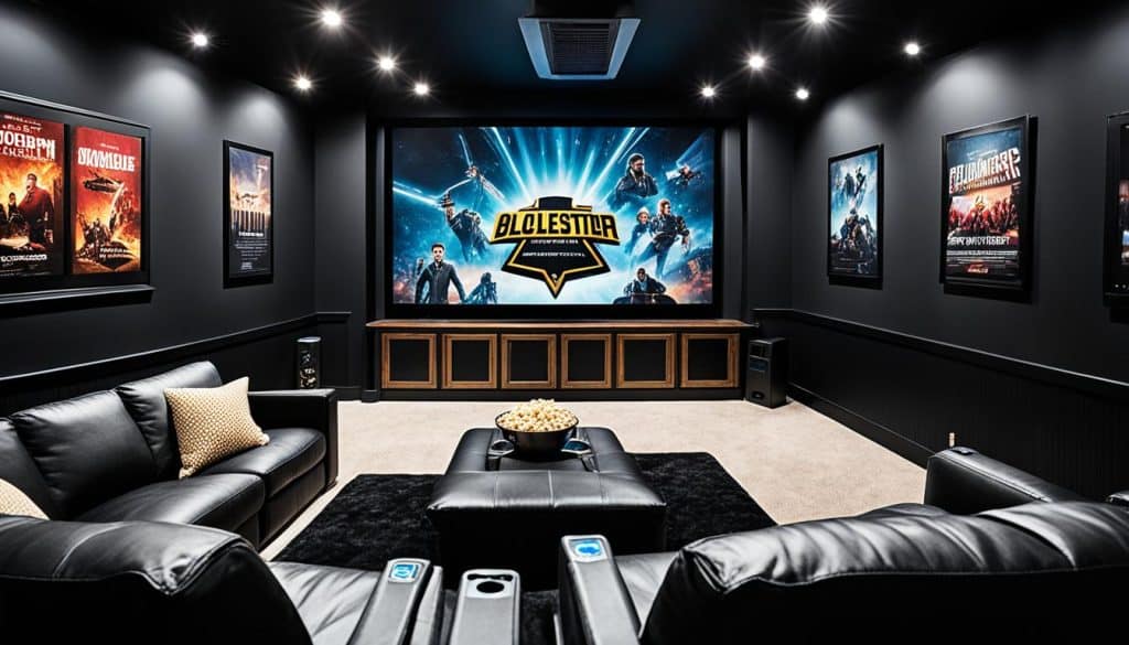 Basement Home Theater - Basement Remodeling