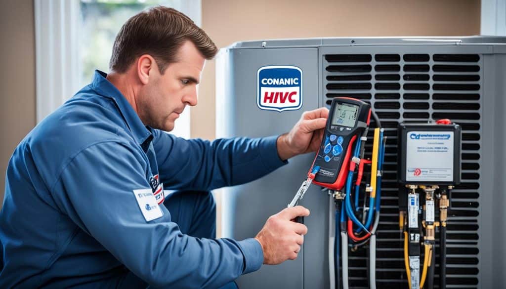 HVAC technician services during installation - HVAC Installation