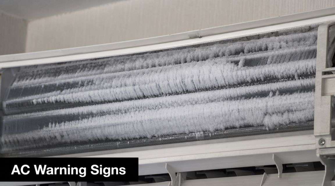 air conditioner service in jenison mi frozen ac Air Conditioner Service in Jenison MI: A Homeowner Guide That's why preventive care matters so much with Air Conditioner Service in Jenison MI. A seasonal check gives a technician time to catch small issues before they become mid-summer failures. If you want to understand what helps a system cool better between visits, this guide on ways to improve AC efficiency is a useful next read. A frozen indoor air conditioner evaporator coil covered in thick frost, indicating a malfunction needing professional repair.